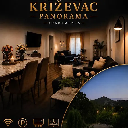 Panorama Krizevac Daire Međugorje